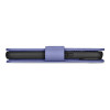 iCarer Wallet Case 2in1 capa de pele com tampa para iPhone 14 Plus, Anti-RFID, roxa clara (WMI14220727-LP)