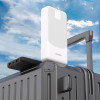 Power bank Dudao K10 de 10000 mAh, 2 x USB-A, 2,4 A, branco