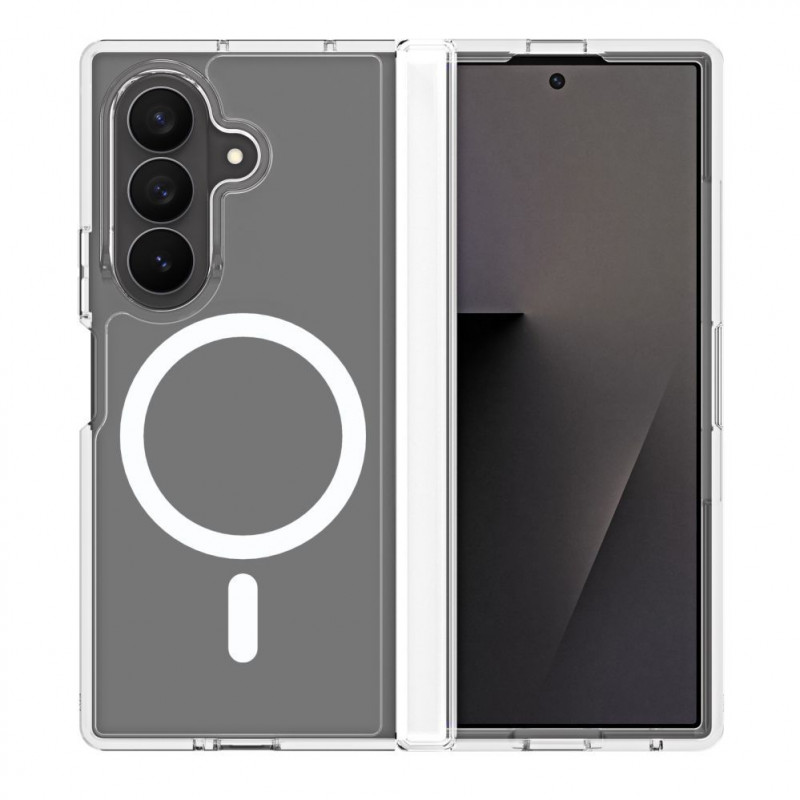 Dux Ducis Clin Mag capa para Samsung Galaxy Z Fold8 Ultra, MagSafe, transparente