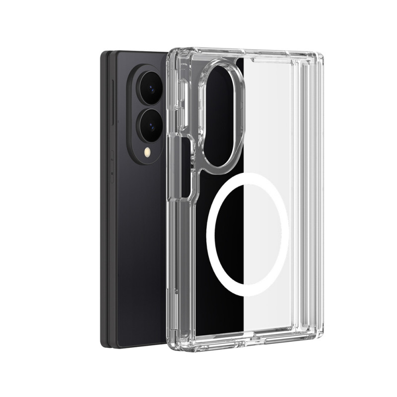 Dux Ducis Clin Mag capa para Samsung Galaxy Z Fold8, MagSafe, transparente