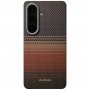 PITAKA Edge Case MagSafe capa para Samsung Galaxy S26+, pôr do sol
