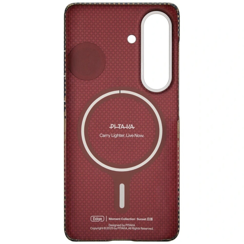 PITAKA Edge Case MagSafe capa para Samsung Galaxy S26+, pôr do sol