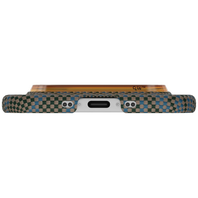 PITAKA Edge Case Breath of Veins capa para Apple iPhone Air, dive green