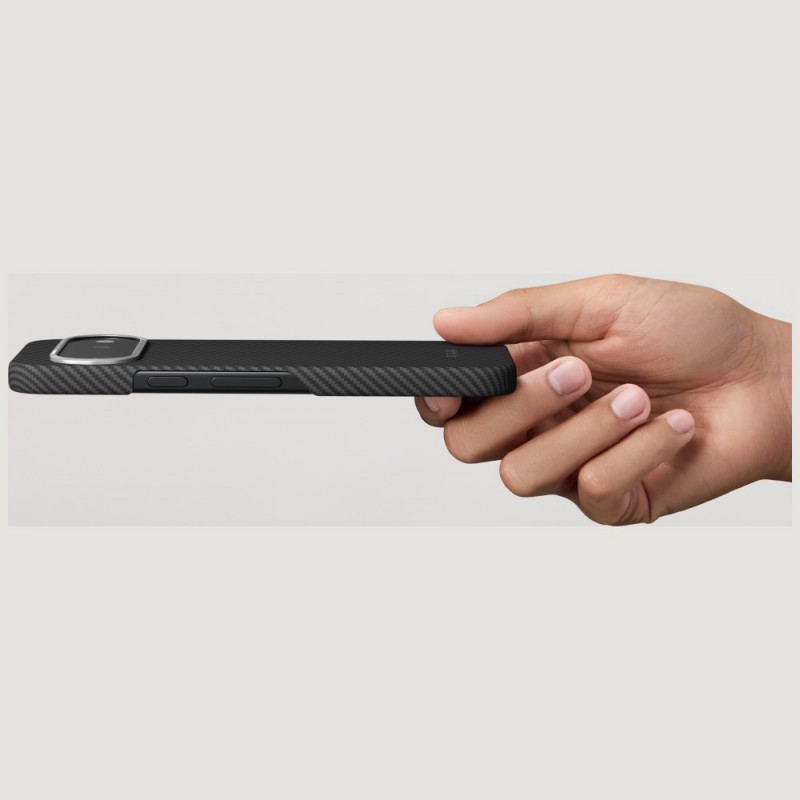 PITAKA Edge Case capa para Google Pixel 11, preta e cinzenta