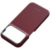 PITAKA Edge Case Argyle MagSafe capa para Apple iPhone 18 Pro / 17 Pro, bordô
