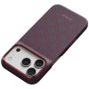 PITAKA Edge Case Argyle MagSafe capa para Apple iPhone 18 Pro / 17 Pro, azul e vermelha