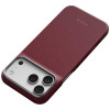 PITAKA Edge Case Argyle MagSafe capa para Apple iPhone 18 Pro Max / 17 Pro Max, bordô