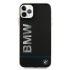 BMW BMHCN58PCUBBK Capa rígida Apple iPhone 11 Pro Signature Printed Logo, preta