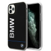 BMW BMHCN65PCUBBK Capa rígida Apple iPhone 11 Pro Max Signature Printed Logo, preta