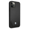 BMW BMHCP12MRSWPK Capa rígida Apple iPhone 12 / 12 Pro Leather Perforate, preta