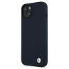 BMW BMHCP13SSILNA capa rígida Apple iPhone 13 mini Silicone Signature, Navy