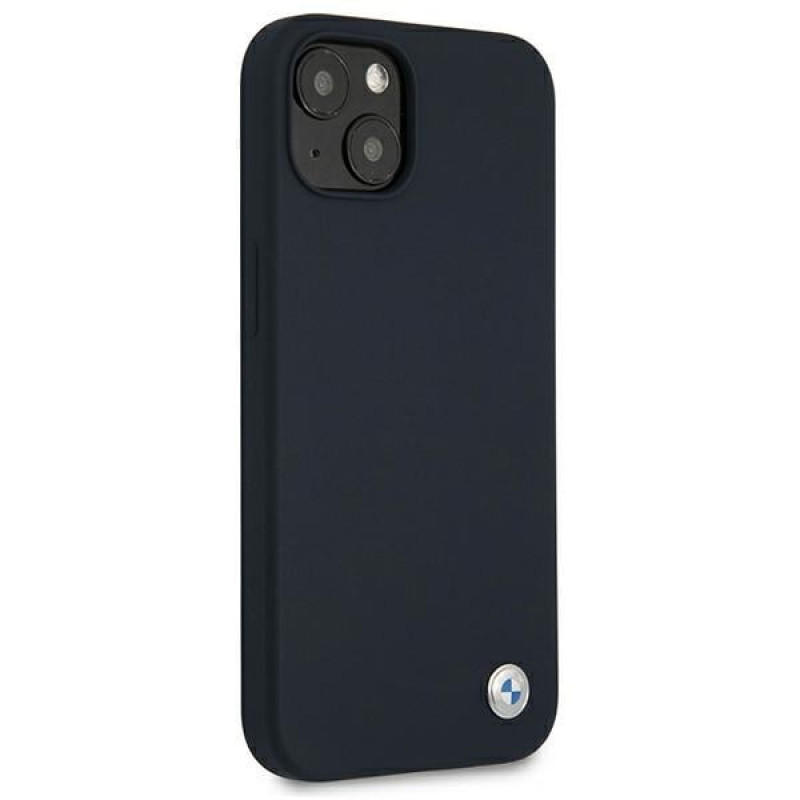BMW BMHCP13SSILNA capa rígida Apple iPhone 13 mini Silicone Signature, Navy