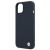 BMW BMHCP13SSILNA capa rígida Apple iPhone 13 mini Silicone Signature, Navy