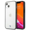 BMW BMHCP13SPCUMRBK capa rígida Apple iPhone 13 mini Signature Collection, transparente