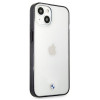 BMW BMHCP13SPCUMRBK capa rígida Apple iPhone 13 mini Signature Collection, transparente