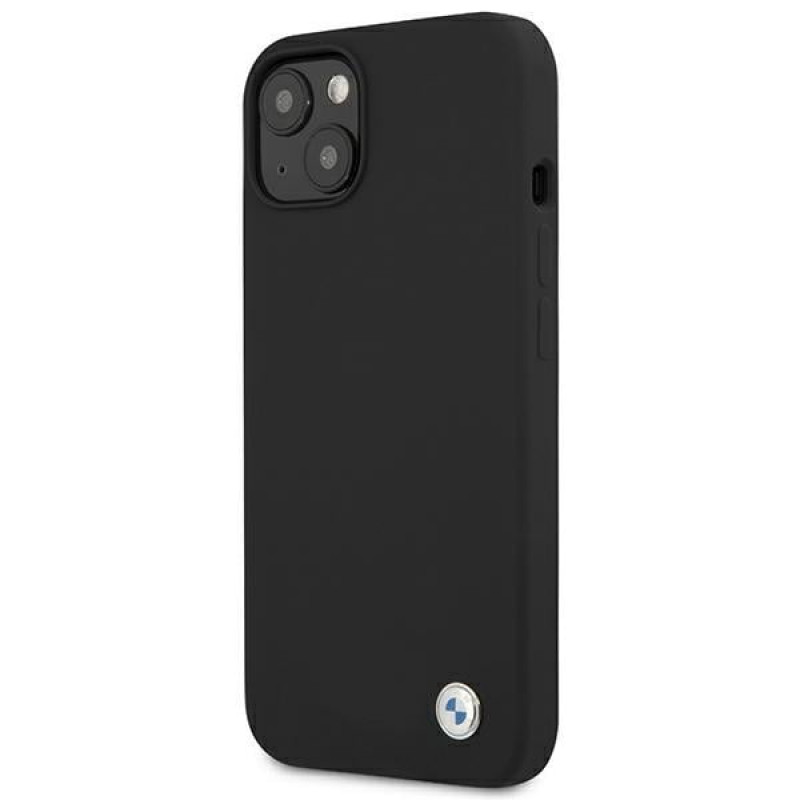 BMW BMHCP13SSILBK Capa rígida Apple iPhone 13 mini Silicone Signature, preta