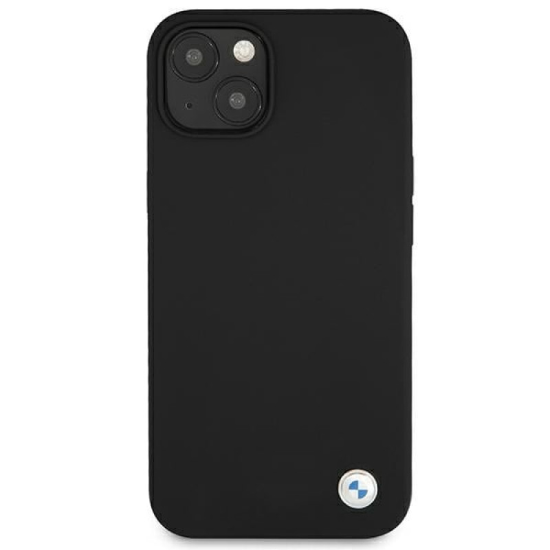 BMW BMHCP13SSILBK Capa rígida Apple iPhone 13 mini Silicone Signature, preta