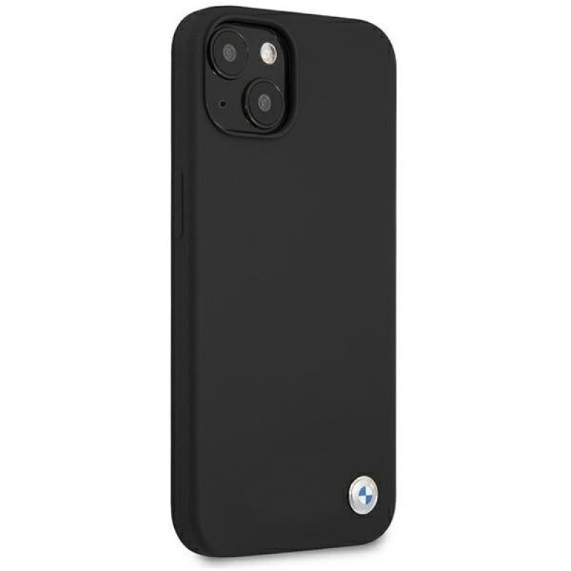 BMW BMHCP13SSILBK Capa rígida Apple iPhone 13 mini Silicone Signature, preta