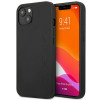 Mercedes-AMG AMHCP14MDOLBK Capa rígida Leather Hot Stamped para Apple iPhone 14 Plus / 15 Plus, preta