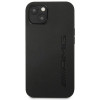 Mercedes-AMG AMHCP14MDOLBK Capa rígida Leather Hot Stamped para Apple iPhone 14 Plus / 15 Plus, preta