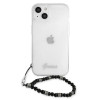 Guess GUHCP13SKPSBK Capa rígida Apple iPhone 13 mini Black Pearl, Transparente