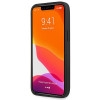 Mercedes-AMG AMHCP14LGSEBK Capa rígida Apple iPhone 14 Pro, Leather Debossed Lines, preta