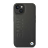 BMW BMHMP14SSLLBK Capa rígida Apple iPhone 14, Signature Logo Imprint MagSafe, preta