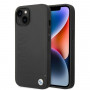 BMW BMHMP14MSLLBK capa rígida Apple iPhone 14 Plus / 15 Plus, Signature Logo Imprint MagSafe, preta