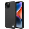 BMW BMHMP14MSLLBK capa rígida Apple iPhone 14 Plus / 15 Plus, Signature Logo Imprint MagSafe, preta