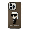 Karl Lagerfeld KLHCP14XHNIKTCK capa rígida Apple iPhone 14 Pro Max, Ikonik Karl, preta