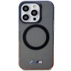 Capa rígida BMW BMHMP14XHTGE Gradient Bumper para Apple iPhone 14 Pro Max, cinzento, MagSafe