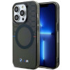 Capa rígida BMW BMHMP14XHGPK Pattern MagSafe para Apple iPhone 14 Pro Max, cinzenta
