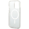 Capa rígida Guess GUHMP13LH4STW 4G MagSafe para Apple iPhone 13 Pro, castanha