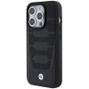 Capa rígida BMW BMHCP15X22RPSK com padrão Leather Seats para Apple iPhone 15 Pro Max, preta