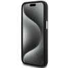Capa BMW BMHMP15SSILBK2 Signature Liquid Silicone MagSafe para Apple iPhone 15, preta