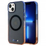 Capa rígida MagSafe Gradient Bumper BMW BMHMP15MHTGE para Apple iPhone 15 Plus / 14 Plus, cinza
