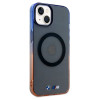 Capa rígida MagSafe Gradient Bumper BMW BMHMP15MHTGE para Apple iPhone 15 Plus / 14 Plus, cinza