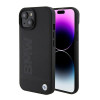 Capa rígida MagSafe com impressão do logótipo Signature BMW BMHMP15SSLLBK para Apple iPhone 15, preta