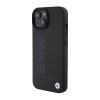 Capa rígida MagSafe com impressão do logótipo Signature BMW BMHMP15SSLLBK para Apple iPhone 15, preta