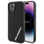 Karl Lagerfeld KLHCP15S3DMKRLK Capa rígida 3D Rubber Multi Logo para Apple iPhone 15, preta
