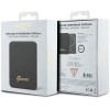 Guess GUPBM3ALGSGK Powerbank 3000 mAh, 5 W, MagSafe Metal Script Logo, preto