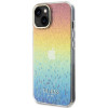 Capa rígida Guess GUHCP15SHDECMI IML Faceted Mirror Disco Iridescent para Apple iPhone 15, multicolor