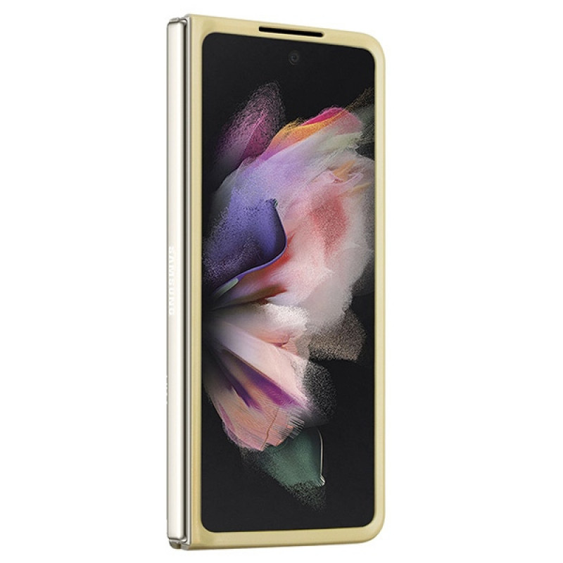 Capa rígida Guess GUHCZFD5HGGSHD Glitter Script para Samsung Galaxy Z Fold5, dourada