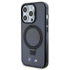 BMW BMHMP15LURSK capa rígida Apple iPhone 15 Pro Ring Stand M Collection MagSafe, preta