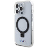BMW BMHMP15LURST Capa rígida Apple iPhone 15 Pro Ring Stand M Collection MagSafe, transparente