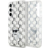 Karl Lagerfeld KLHCS23FEHNCMKLT capa rígida Samsung Galaxy S23 FE (S711) Monogram Choupette, transparente