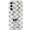 Karl Lagerfeld KLHCS23FEHNCMKLT capa rígida Samsung Galaxy S23 FE (S711) Monogram Choupette, transparente