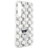 Karl Lagerfeld KLHCS23FEHNCMKLT capa rígida Samsung Galaxy S23 FE (S711) Monogram Choupette, transparente