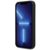 BMW BMHCP15LSILBK Capa Apple iPhone 15 Pro Silicone Metal Logo, preta