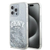 Capa rígida DKNY Apple iPhone 15 Pro Max Liquid Glitter Big Logo